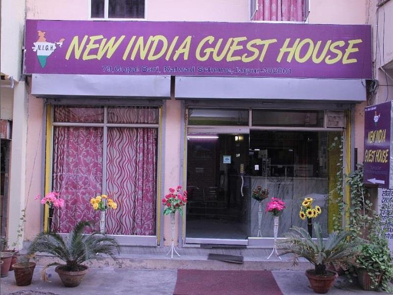 Hotel New India Guest House Джайпур Екстериор снимка